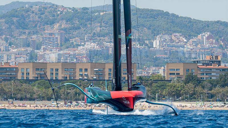 Emirates Team New Zealand - AC75 - Day 29 - August 1, 2023 - Barcelona - photo © Job Vermeulen / America's Cup