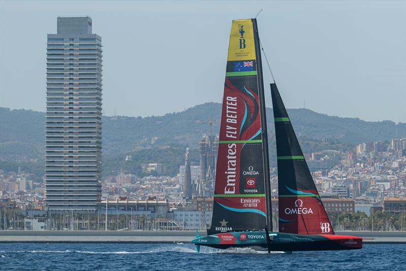 Emirates Team New Zealand - AC75 - Day 29 - August 1, 2023 - Barcelona - photo © Job Vermeulen / America's Cup