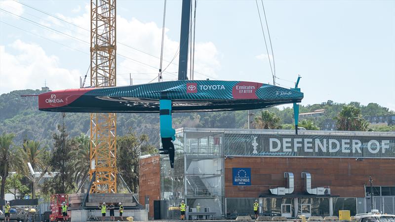 Emirates Team New Zealand - AC75  - Day 30 - August 3, 2023 - Barcelona - photo © Job Vermeulen / America's Cup