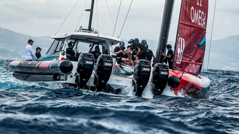 Emirates Team New Zealand - AC75  - Day 30 - August 3, 2023 - Barcelona photo copyright Job Vermeulen / America's Cup taken at Royal New Zealand Yacht Squadron and featuring the AC75 class