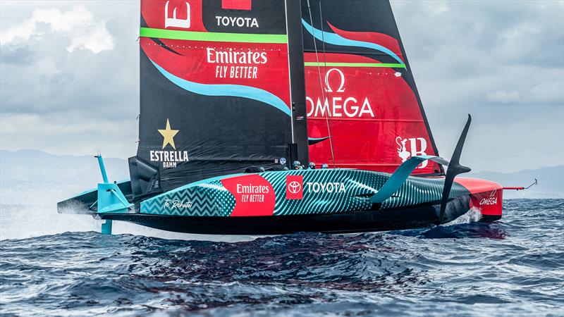 Emirates Team New Zealand - AC75  - Day 30 - August 3, 2023 - Barcelona - photo © Job Vermeulen / America's Cup