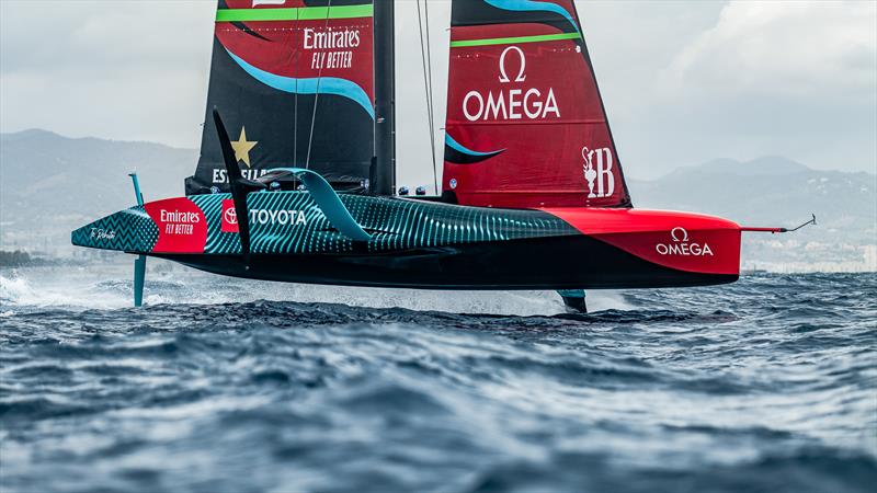 Emirates Team New Zealand - AC75  - Day 30 - August 3, 2023 - Barcelona - photo © Job Vermeulen / America's Cup