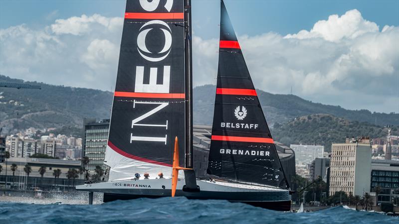 INEOS Britannia  - LEQ12  - Day 64 - August 3, 2023 - Barcelona - photo © Job Vermeulen / America's Cup