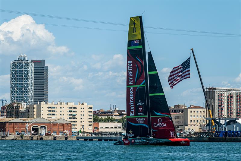 Emirates Team NZ - Day 31 - Barcelona - August, 4 2023 - photo © Job Vermeulen / America's Cup