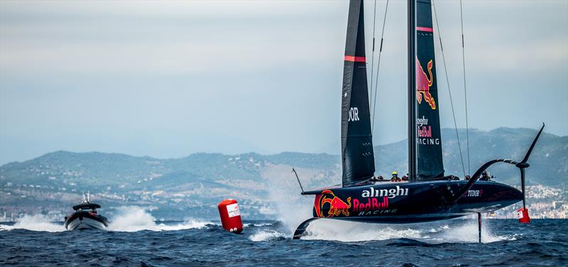 Alinghi Red Bull Racing - AC75  - Day 79 - August 8, 2023 - Barcelona - photo © Alex Carabi / America's Cup