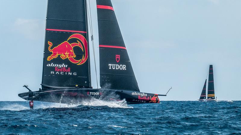 Alinghi Red Bull Racing - AC75  - Day 79 - August 8, 2023 - Barcelona - photo © Alex Carabi / America's Cup