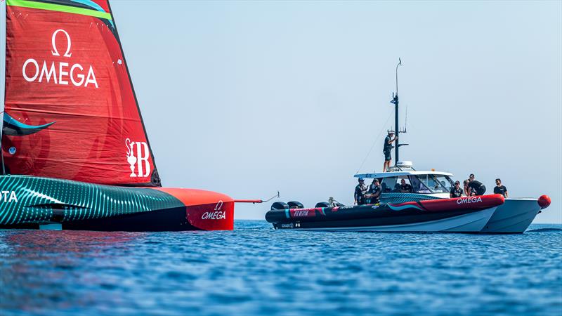 Emirates Team NZ - Day 35 - Barcelona - August 21, 2023 photo copyright Job Vermeulen / America's Cup taken at Royal New Zealand Yacht Squadron and featuring the AC75 class