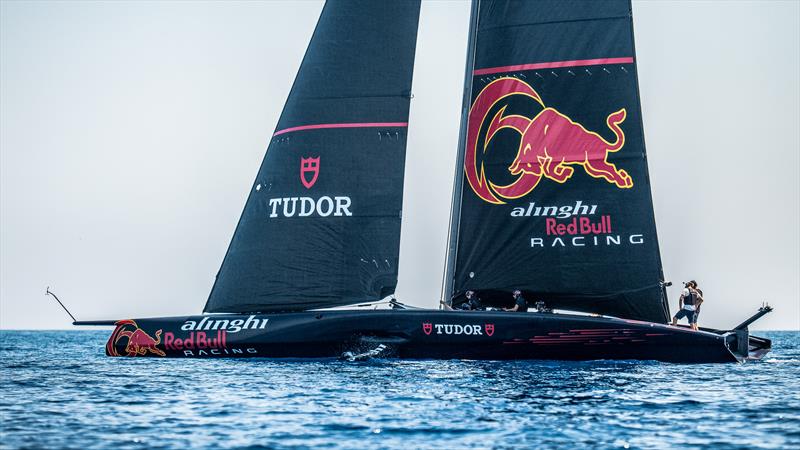 Alinghi Red Bull Racing - AC75  - Day 80 - August 22, 2023 - Barcelona - photo © Alex Carabi / America's Cup