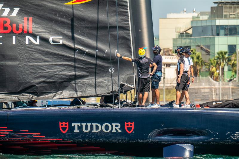 Alinghi Red Bull Racing - AC75  - Day 80 - August 22, 2023 - Barcelona - photo © Alex Carabi / America's Cup