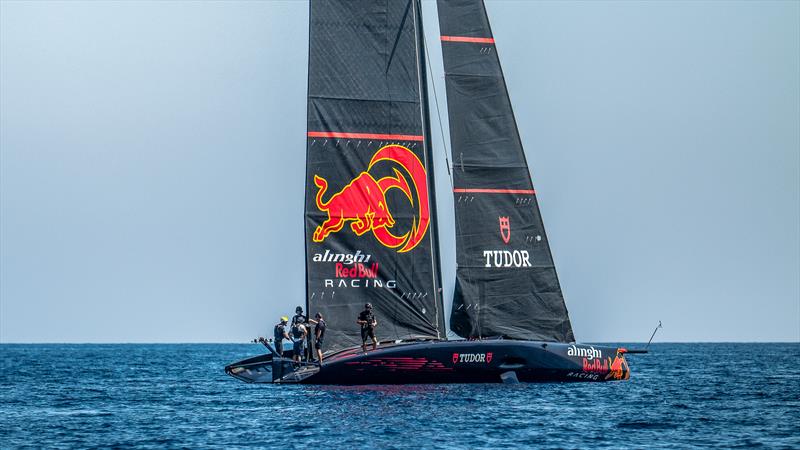 Alinghi Red Bull Racing - AC75  - Day 80 - August 22, 2023 - Barcelona - photo © Alex Carabi / America's Cup