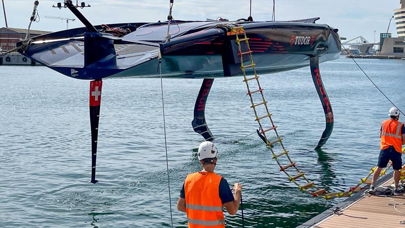 Alinghi Red Bull Racing - Boat 1 - AC75 - Day 83 - Sept 21, 2023 - photo © Alex Carabi / America's Cup