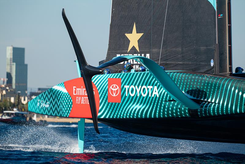 Emirates Team New Zealand - AC75 - Day 38 - Barcelona - September 26, 2023 - photo © Job Vermeulen / America's Cup