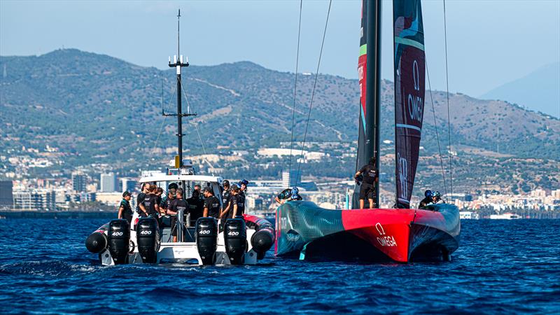 Emirates Team New Zealand - AC75 - Day 38 - Barcelona - September 26, 2023 - photo © Job Vermeulen / America's Cup