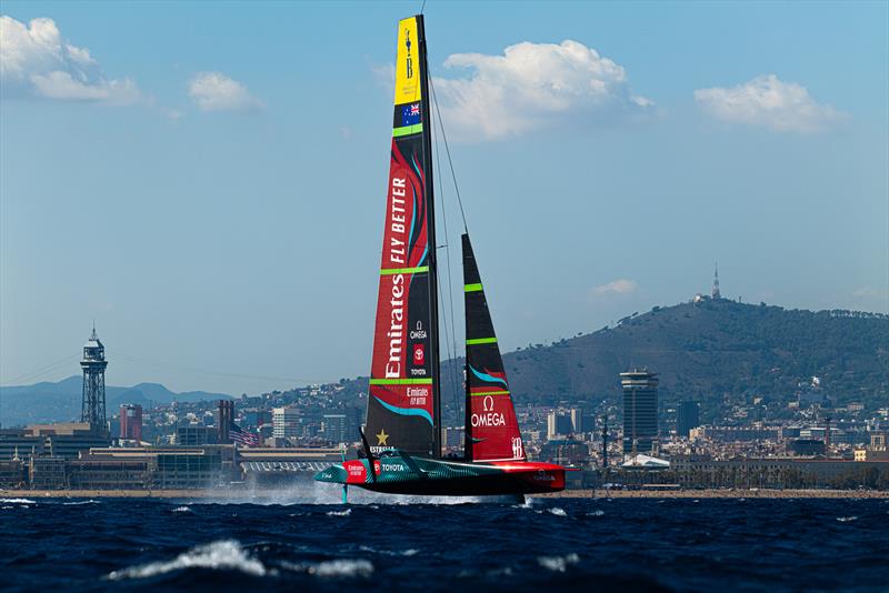 Emirates Team New Zealand - AC75 - Day 39 - Barcelona - September 27, 2023 - photo © Job Vermeulen / America's Cup