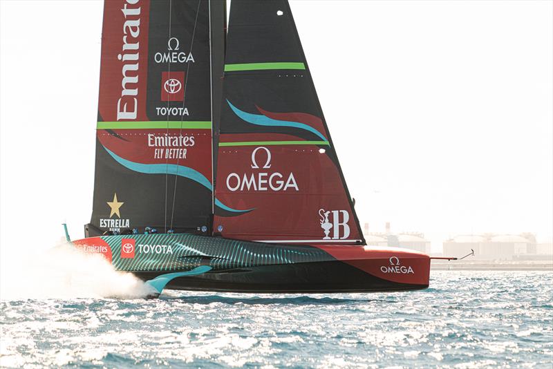 Emirates Team New Zealand - AC75 - Day 40- Barcelona - September 28, 2023 - photo © Ugo Fonolla / America's Cup