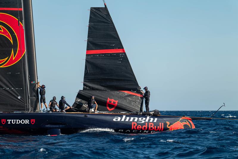 Alinghi Red Bull Racing - AC75 - Barcelona - September 28, 2023 - photo © Paul Todd/America's Cup