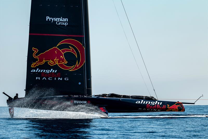 Alinghi Red Bull Racing - AC75 - Day 86 - Barcelona - September 29, 2023 - photo © Paul Todd/America's Cup