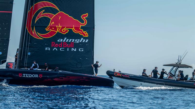 Alinghi Red Bull Racing - AC75 - Day 87 - Barcelona - October 3, 2023 - photo © Paul Todd/America's Cup