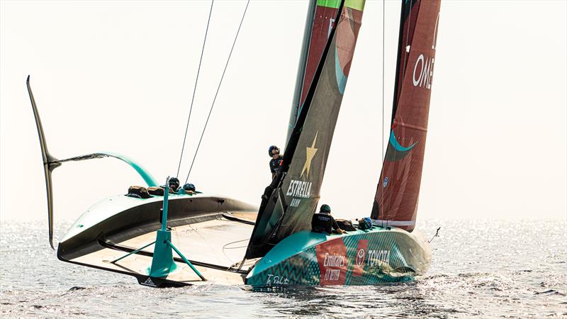 Emirates Team New Zealand - AC75 - Day 42 - Barcelona - October 3, 2023 - photo © Ugo Fonolla / America's Cup