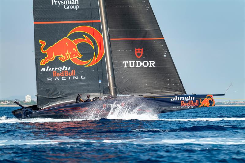 Alinghi Red Bull Racing - AC75 - Barcelona - October 6, 2023 - photo © Paul Todd/America's Cup