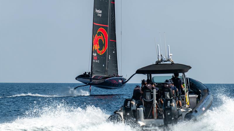 Alinghi Red Bull Racing - AC75 - Barcelona - October 6, 2023 - photo © Paul Todd/America's Cup