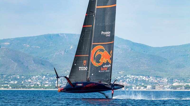 Alinghi Red Bull Racing - AC75 - Barcelona - October 6, 2023 - photo © Paul Todd/America's Cup