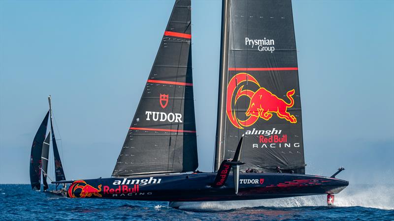 Alinghi Red Bull Racing - AC75 - Day 91 - Barcelona - October 10, 2023 - photo © Paul Todd/America's Cup