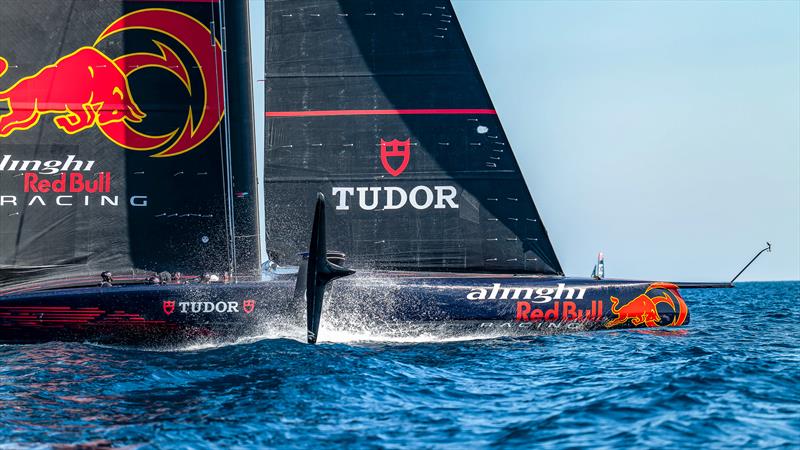 Alinghi Red Bull Racing - AC75 - Day 92 - Barcelona - October 11, 2023 - photo © Paul Todd/America's Cup