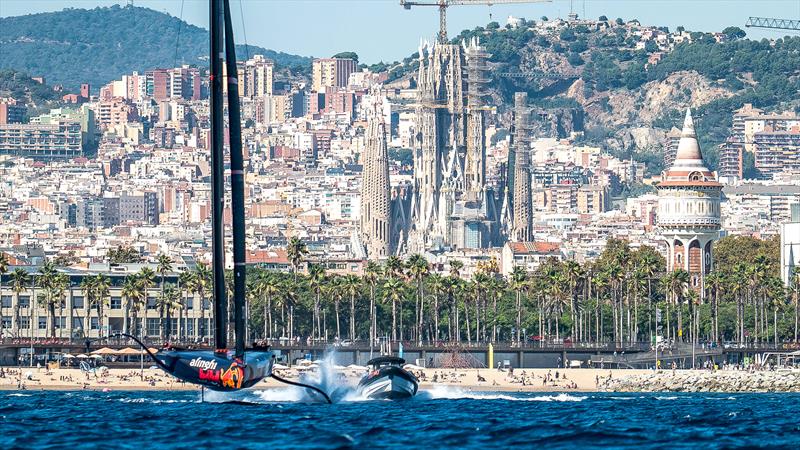 Alinghi Red Bull Racing - AC75 - Day 92 - Barcelona - October 11, 2023 - photo © Paul Todd/America's Cup