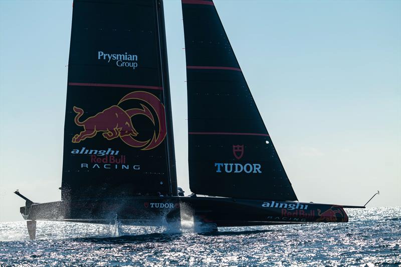 Alinghi Red Bull Racing - AC75 - Day 92 - Barcelona - October 11, 2023 - photo © Paul Todd/America's Cup