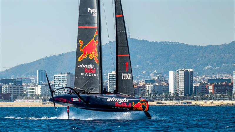 Alinghi Red Bull Racing - AC75 - Day 92 - Barcelona - October 11, 2023 - photo © Paul Todd/America's Cup