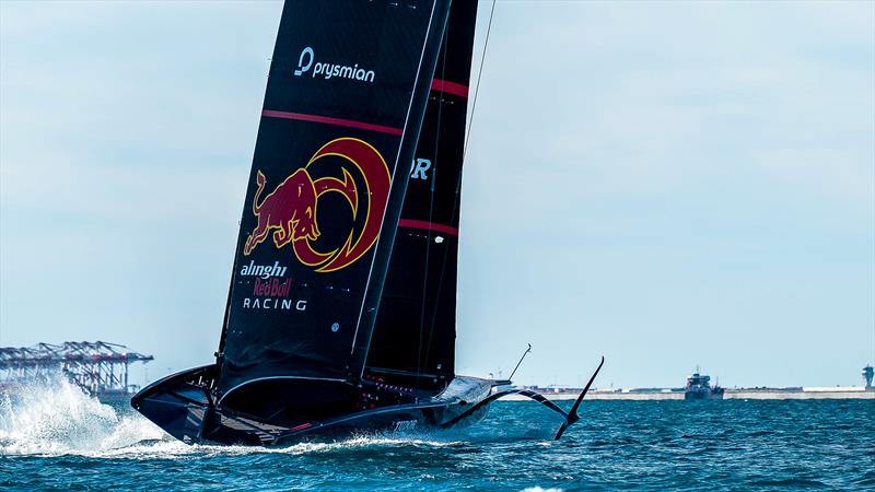 Alinghi Red Bull Racing - AC75 - Day 97 - Barcelona - October 21, 2023 - photo © Paul Todd/America's Cup