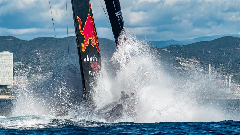 Alinghi Red Bull Racing - AC75 - Day 98 - Barcelona - October 24, 2023 - photo © Paul Todd/America's Cup
