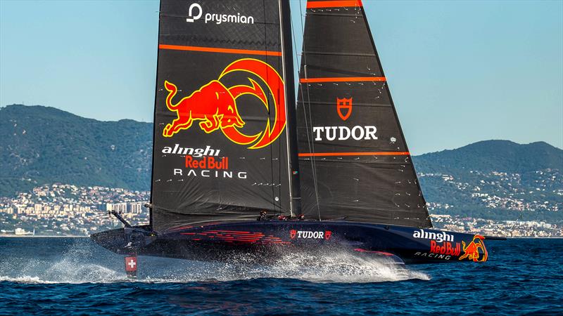 Alinghi Red Bull Racing - AC75 - Day 100 - Barcelona - October 27, 2023 - photo © Paul Todd/America's Cup