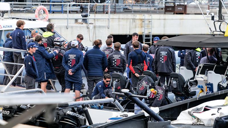 American Magic, Day 48 AC75 (B2), November 11, 2023 Barcelona - photo © Ugo Fonolla / America's Cup