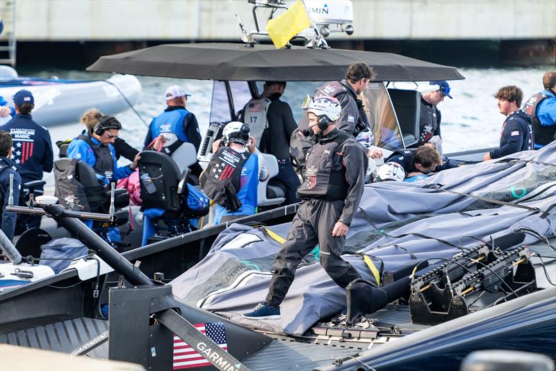 American Magic - AC75 - Day 50 - Barcelona - November 14, 2023 - photo © Ugo Fonolla / America's Cup