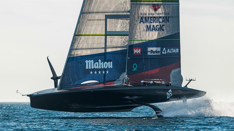 American Magic - AC75 - Day 50 - Barcelona - November 14, 2023 - photo © Ugo Fonolla / America's Cup