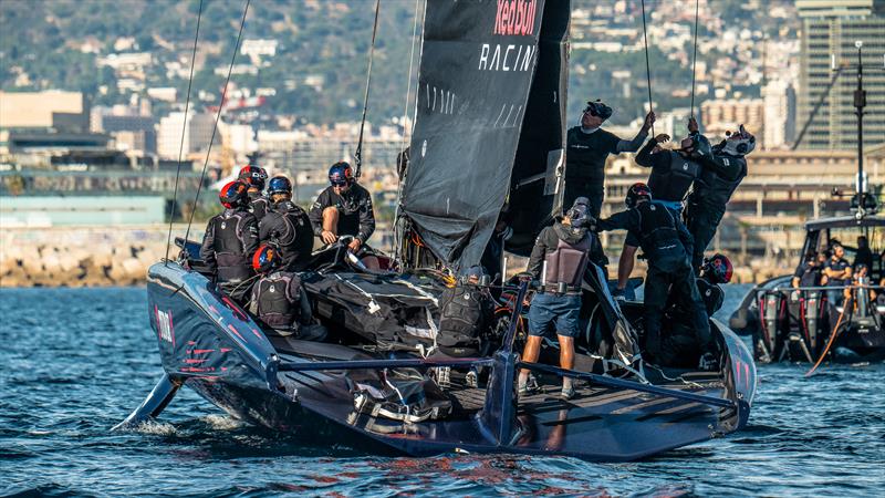 Alinghi Red Bull Racing - AC75 - Day 102 - Barcelona - November 14, 2022 - photo © Alex Carabi / America's Cup