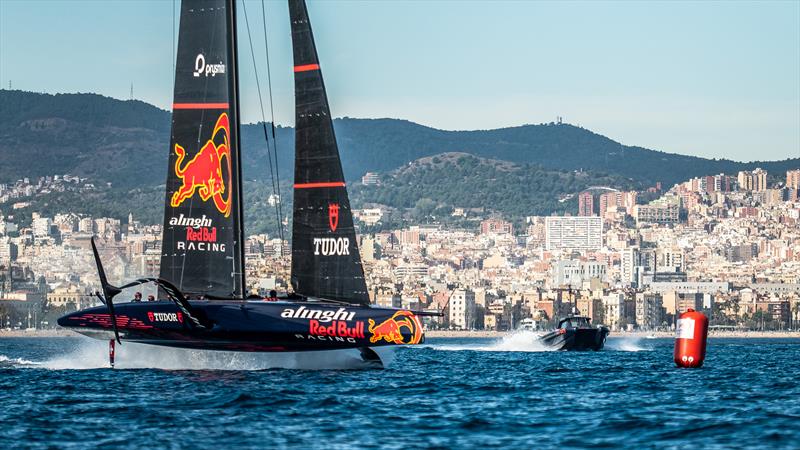 Alinghi Red Bull Racing - AC75 - Day 102 - Barcelona - November 14, 2022 - photo © Alex Carabi / America's Cup