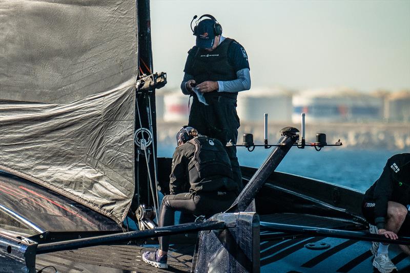 Alinghi Red Bull Racing - AC75 - Day 102 - Barcelona - November 14, 2022 - photo © Alex Carabi / America's Cup