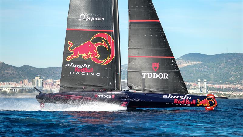 Alinghi Red Bull Racing - AC75 - Day 102 - Barcelona - November 14, 2022 - photo © Alex Carabi / America's Cup