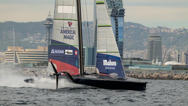 American Magic - AC75 - Day 51 - Barcelona - November 16, 2023 - photo © Ugo Fonolla / America's Cup