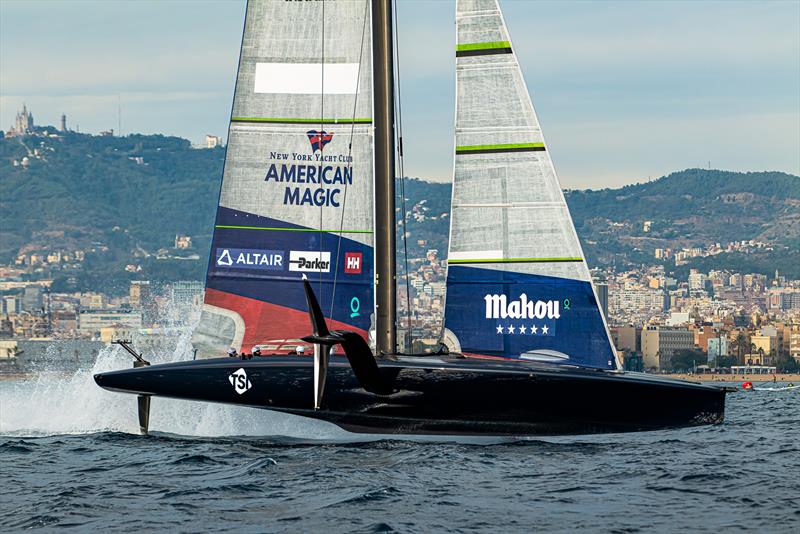 American Magic - AC75 - Day 51 - Barcelona - November 16, 2023 - photo © Ugo Fonolla / America's Cup