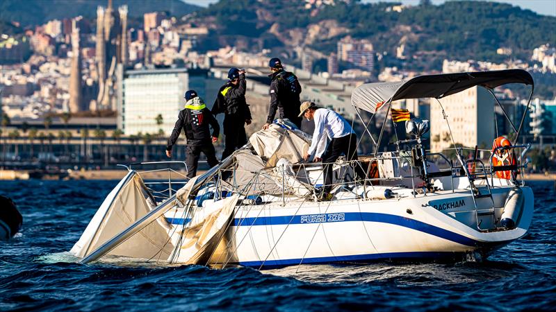 American Magic - AC75 - Day 52 - Barcelona - November 17, 2023 - photo © Ugo Fonolla / America's Cup