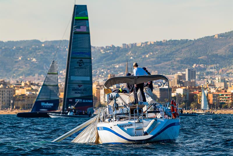 American Magic - AC75 - Day 52 - Barcelona - November 17, 2023 - photo © Ugo Fonolla / America's Cup