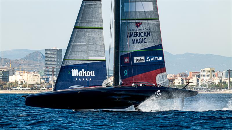 American Magic - AC75 - Day 52 - Barcelona - November 17, 2023 - photo © Ugo Fonolla / America's Cup