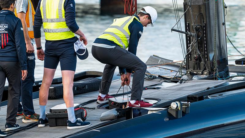 American Magic - AC75 - Day 52 - Barcelona - November 17, 2023 - photo © Ugo Fonolla / America's Cup