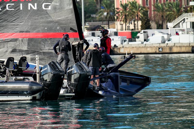 Alinghi Red Bull Racing - AC75 - Day 103 - Barcelona - November 17, 2022 - photo © Alex Carabi / America's Cup