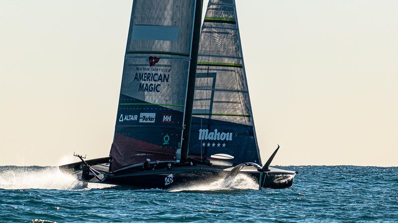 American Magic - AC75 - Day 55 - Barcelona - November 23, 2023 photo copyright Ugo Fonolla / America's Cup taken at New York Yacht Club and featuring the AC75 class