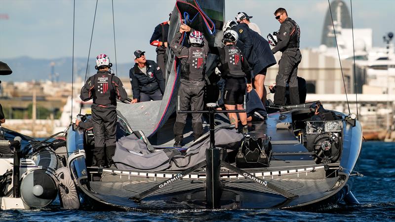 American Magic - AC75 - Day 54 - Barcelona - November 22, 2023 - photo © Ugo Fonolla / America's Cup